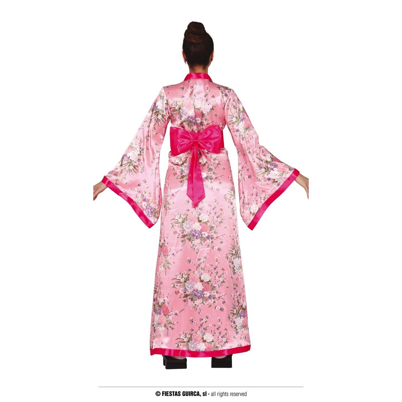 Op deze afbeelding zie je een Kostuums, van het merk Guirca. Oriental Flower Sun Lee Vrouw Kostuum