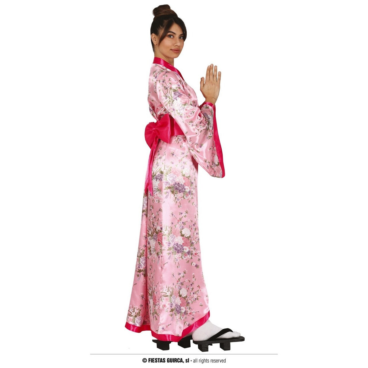 Op deze afbeelding zie je een Kostuums, van het merk Guirca. Oriental Flower Sun Lee Vrouw Kostuum