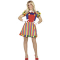 Vriendelijke Clown Jolige Joke Vrouw Kostuum