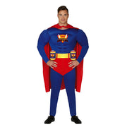Op deze afbeelding zie je een Kostuums, van het merk Guirca. Superheld Superdrinker Man Kostuum