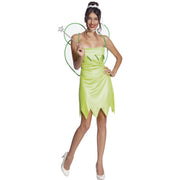 Op deze afbeelding zie je een Kostuums, van het merk Guirca. Groen Feetje Tinkerbell Vrouw Kostuum