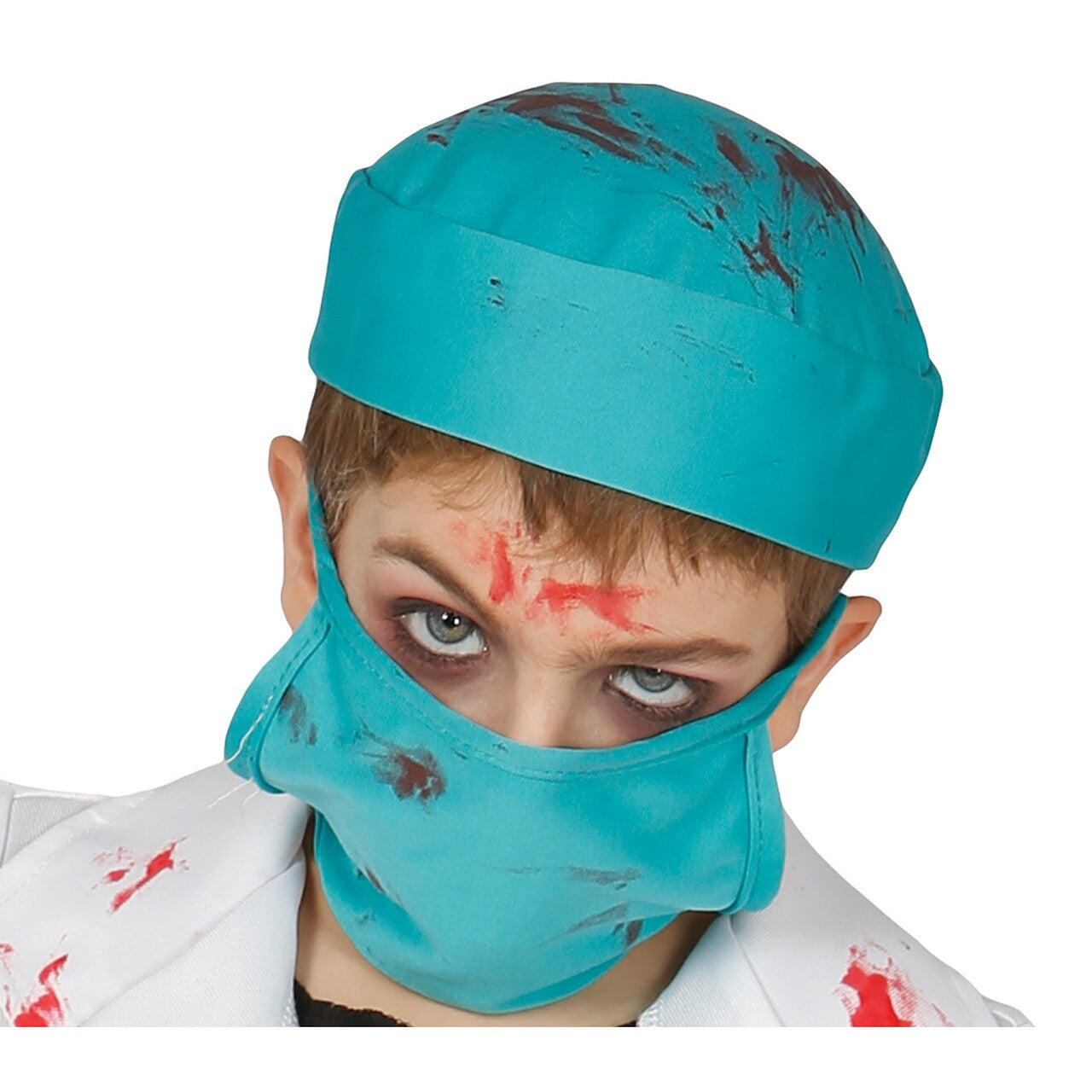 Op deze afbeelding zie je een Kostuums, van het merk Guirca. Zombie Dokter Lustbloed Kind Kostuum