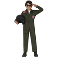 Piloot Air Force 100 Jongen Kostuum