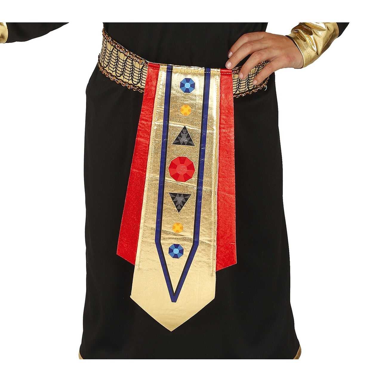 Op deze afbeelding zie je een Kostuums, van het merk Guirca. Goudrijke Egyptische Koning Fa Ro Jongen Kostuum