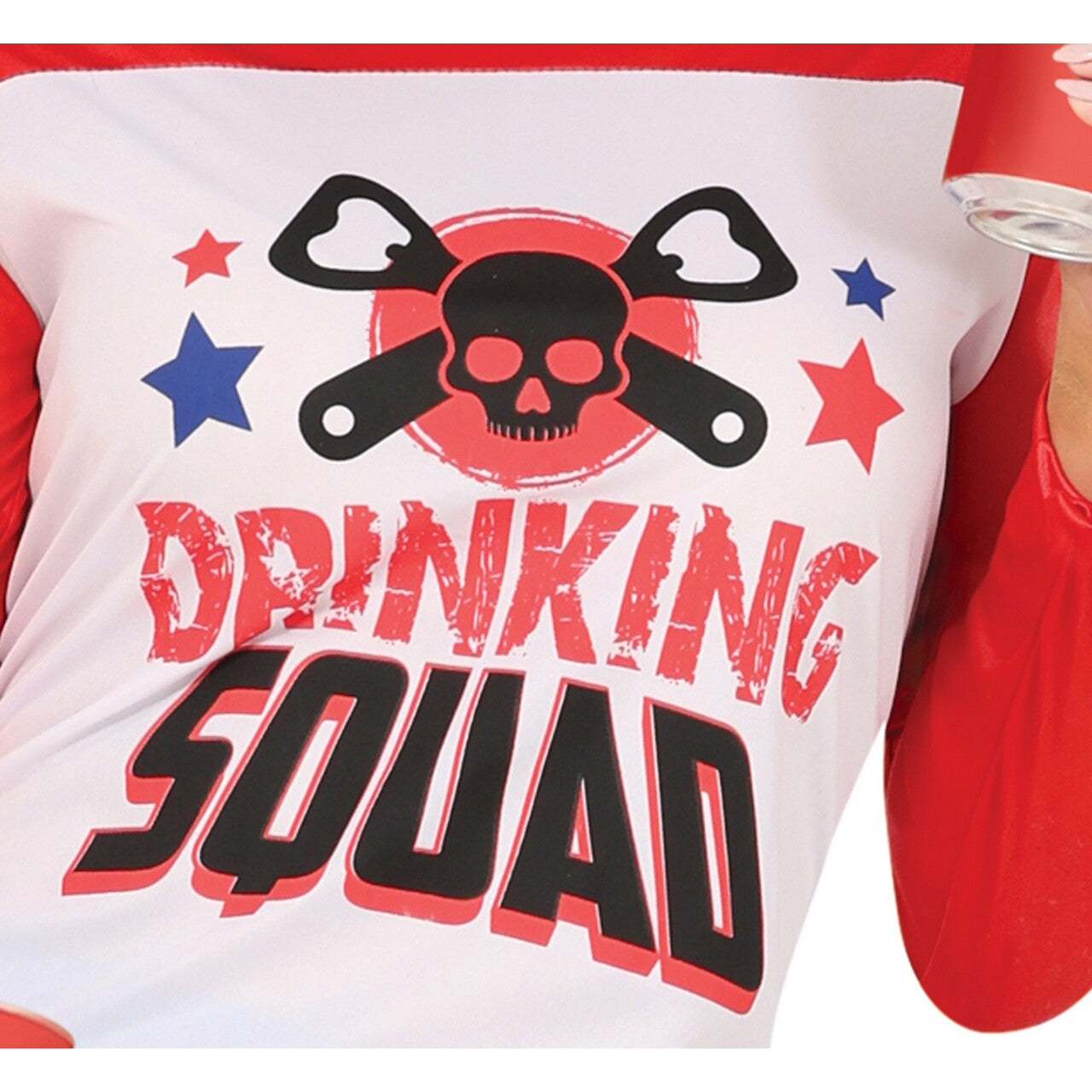 Op deze afbeelding zie je een Kostuums, van het merk Guirca. Harley Drinking Squad Vrouw Kostuum