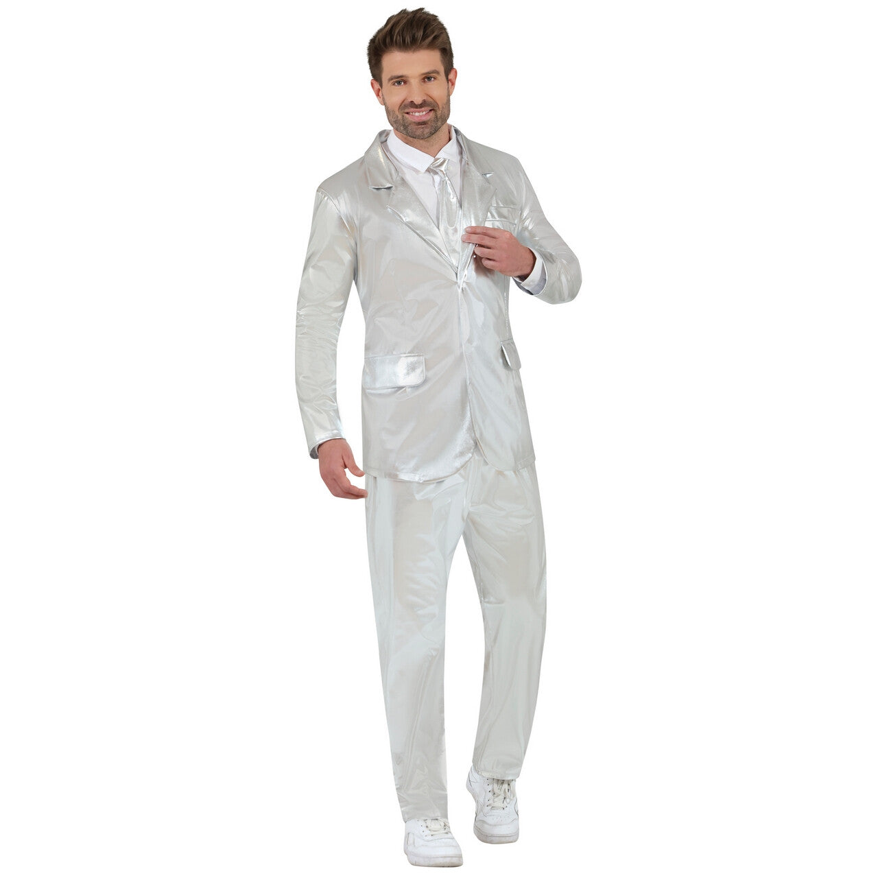 Op deze afbeelding zie je een Kostuums, van het merk Guirca. Mr Shine Bright Man Kostuum