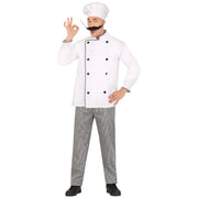 Op deze afbeelding zie je een Kostuums, van het merk Guirca. Chef Cuisine De La France Man Kostuum