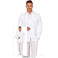 Mr Larry White Man Kostuum