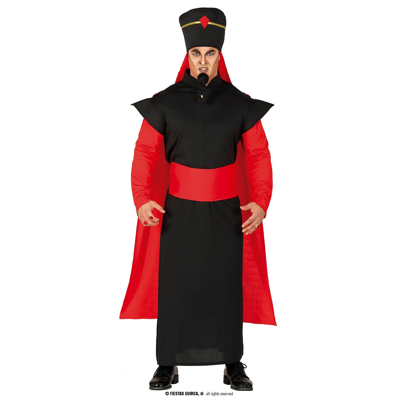 Op deze afbeelding zie je een Kostuums, van het merk Guirca. Woestijndief Jafar Man Kostuum
