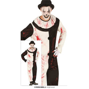 Op deze afbeelding zie je een Kostuums, van het merk Guirca. Terror Mime Clown Man Kostuum
