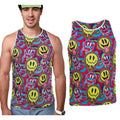 Psychedelic Smiley Top Man