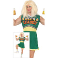 Cheerleader Beerleader Man Kostuum