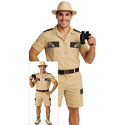 Op deze afbeelding zie je een Kostuums, van het merk Guirca. Op Zoek Naar Safari Avontuur Man Kostuum