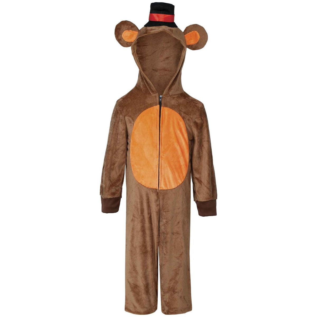 Op deze afbeelding zie je een Kostuums, van het merk Guirca. Mini Freddy Fazbear Jumpsuit Kind Kostuum