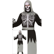 Op deze afbeelding zie je een Kostuums, van het merk Guirca. Skelet Zombie Mystical Man Kostuum
