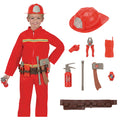 Brandweerman Victor Brandblus Jongen Kostuum