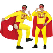 Op deze afbeelding zie je een Kostuums, van het merk Guirca. Pfff Fartman Kostuum