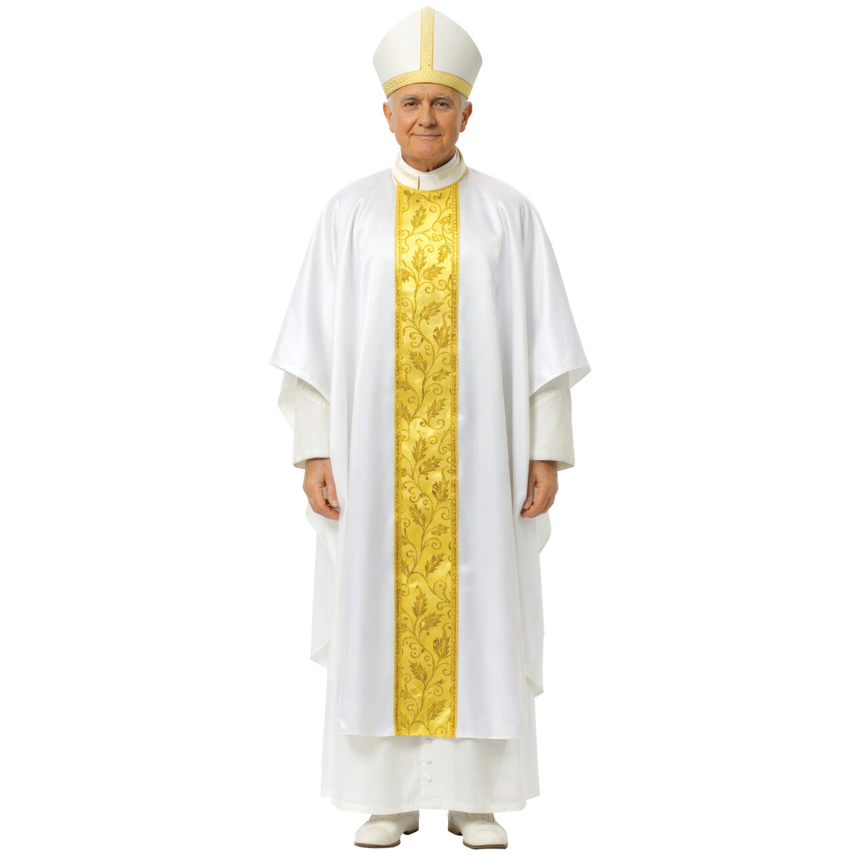 Op deze afbeelding zie je een Kostuums, van het merk Guirca. Popi Jopi Paus Man Kostuum