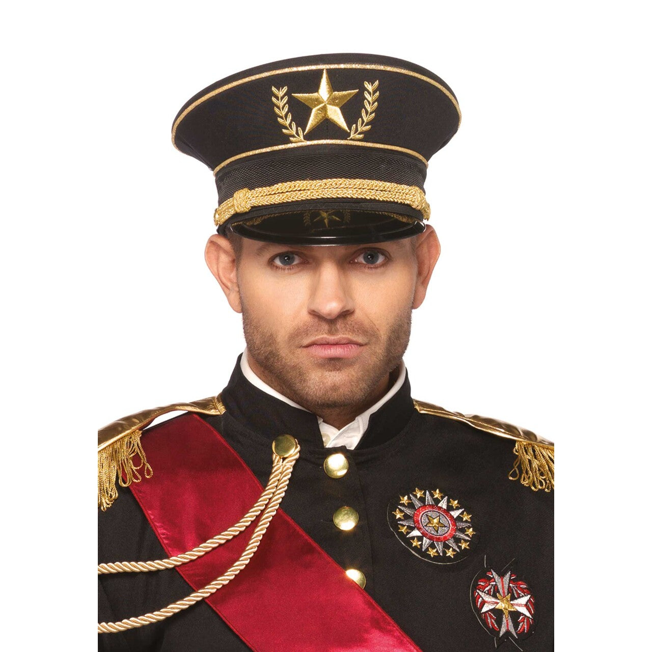 Op deze afbeelding zie je een Accessoires, van het merk Leg Avenue. Stoere Militaire Pet