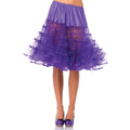 Medium Lange Petticoat Paars