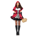 Gothic Roodkapje Sexy Jurk Vrouw
