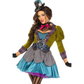 Robe Psychédélique Du Chapelier Fou Costume Femme