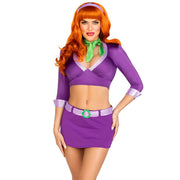 Op deze afbeelding zie je een Kostuums, van het merk Leg Avenue. Scooby Perfect Daphne Vrouw Kostuum
