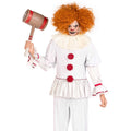 Onvriendelijke Enge Clown Eddy Man Kostuum