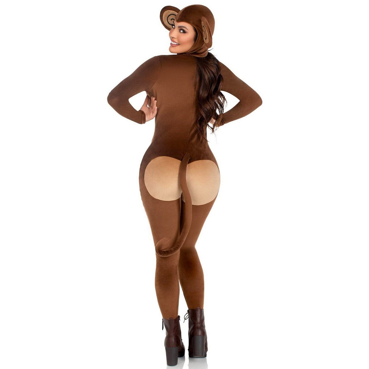 Op deze afbeelding zie je een Kostuums, van het merk Leg Avenue. Speelse Cheeky Monkey Vrouw Kostuum
