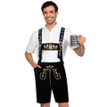 Bavarian Lederhosen Zwart Man