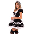 Maid To Flirt Ruffle Trimmed Dress Vrouw
