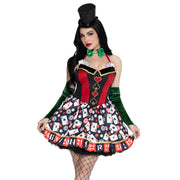 Op deze afbeelding zie je een Kostuums, van het merk Leg Avenue. Lady Luck Dress Vrouw