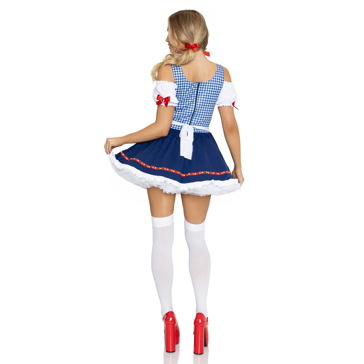 Op deze afbeelding zie je een Kostuums, van het merk Leg Avenue. Oktoberfest Cutie Apron Dress Vrouw