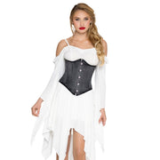 Op deze afbeelding zie je een Kostuums, van het merk Leg Avenue. Steel Boned Satin Waist Cincher Vrouw