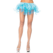 Op deze afbeelding zie je een Accessoires, van het merk Leg Avenue. Elastaan Visnet Panty Wit Plus Size