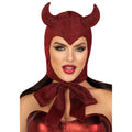 Rode Luxe Duivel Kap Hellgirl