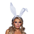 Serre-Tête Oreilles De Lapin Flexibles Blanc