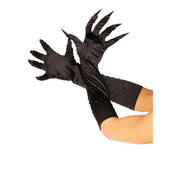 Op deze afbeelding zie je een Accessoires, van het merk Leg Avenue. Diva Klauwen Met Steentjes Zwart