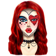 Op deze afbeelding zie je een Accessoires, van het merk Leg Avenue. Queen Adhesive Face Jewels