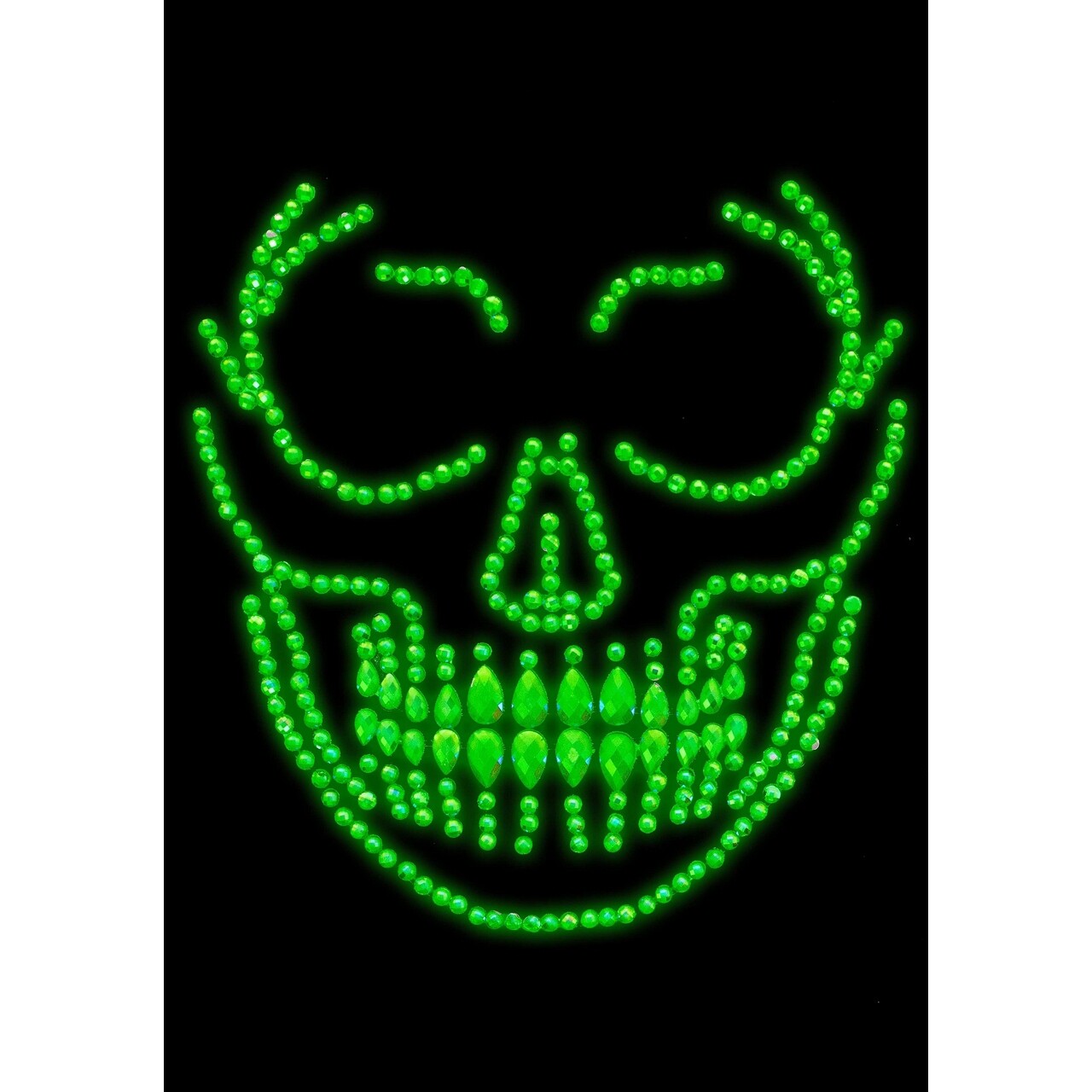 Op deze afbeelding zie je een Accessoires, van het merk Leg Avenue. Skull Body Stickers