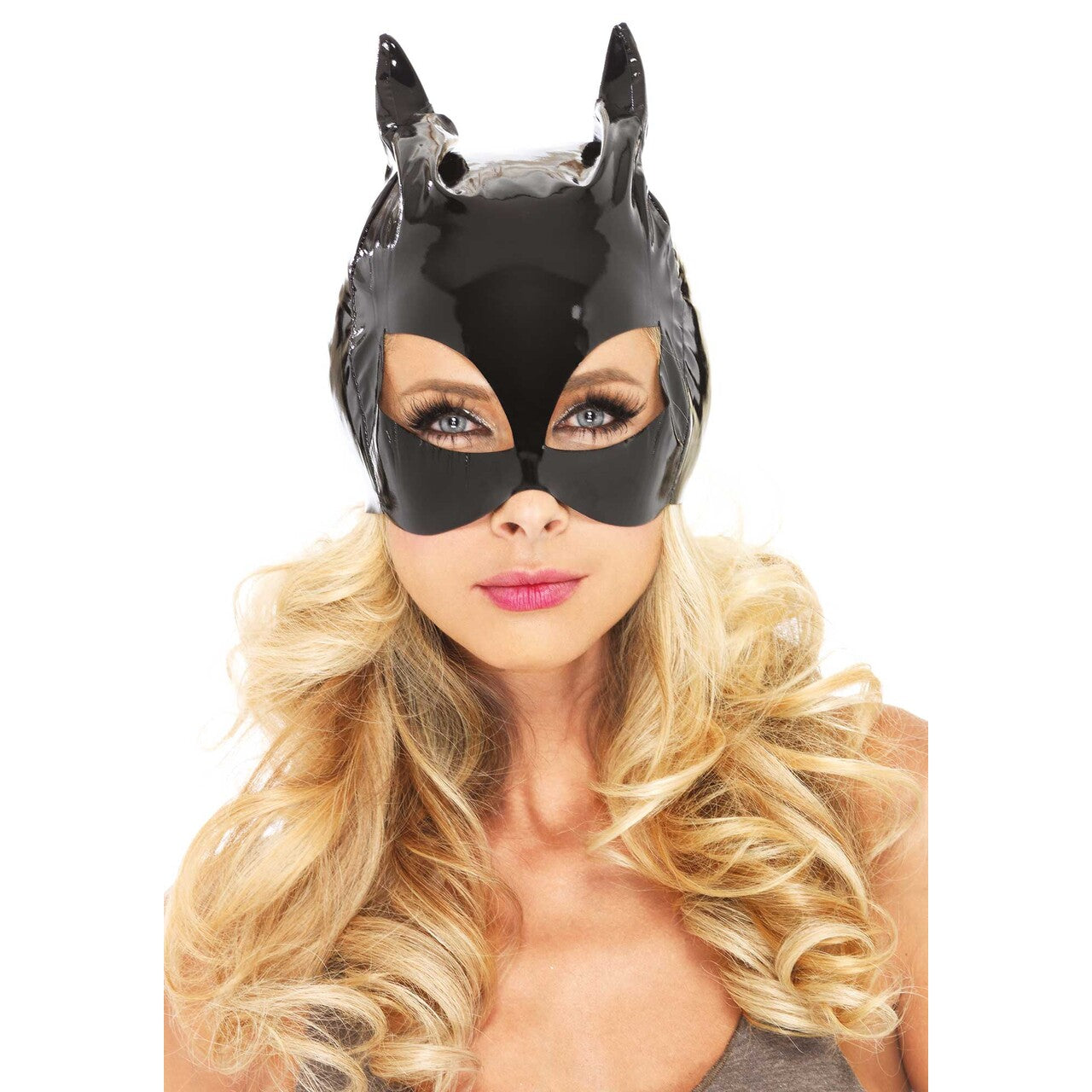 Op deze afbeelding zie je een Accessoires, van het merk Leg Avenue. Cat Woman Masker