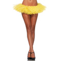 Korte Organza Tutu Geel