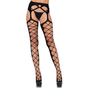 Op deze afbeelding zie je een Accessoires, van het merk Leg Avenue. Net Kousen Diamant Bernadette
