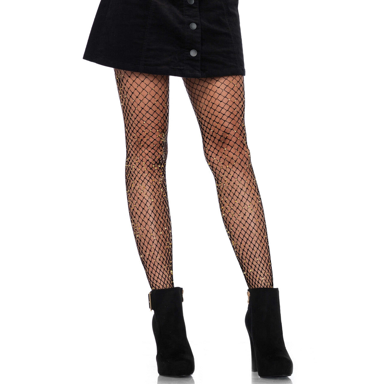 Op deze afbeelding zie je een Accessoires, van het merk Leg Avenue. Panty Visnet Met Glitters Evelien