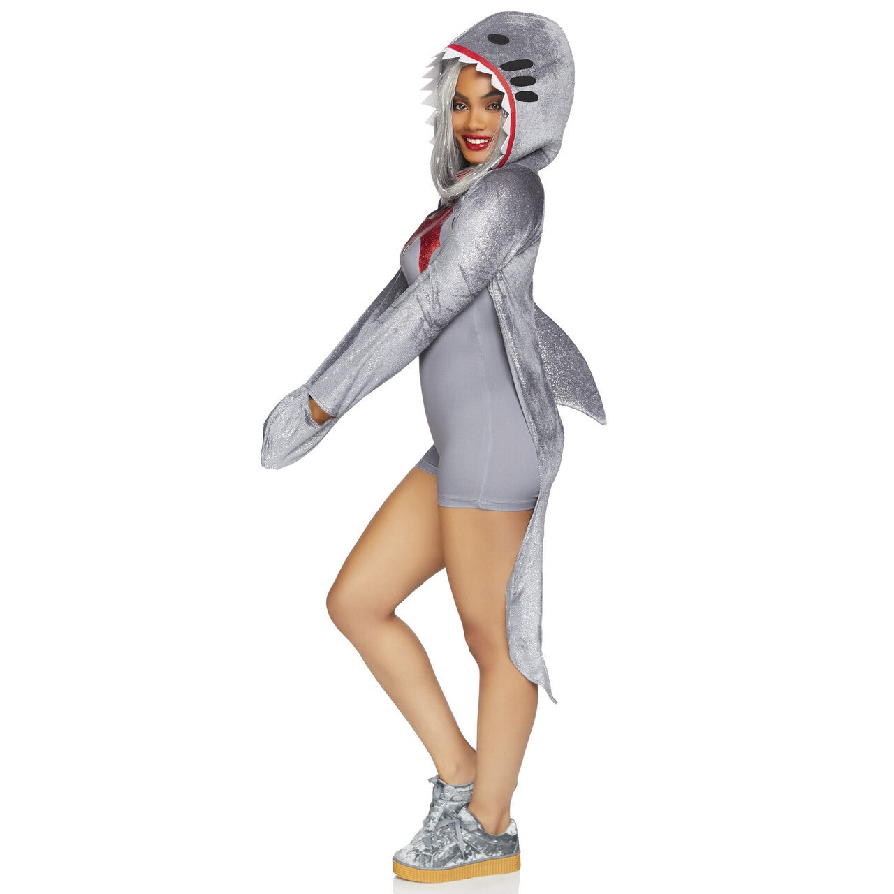 Op deze afbeelding zie je een Kostuums, van het merk Leg Avenue. Hete Hapgrage Haai Indische Oceaan Vrouw Kostuum
