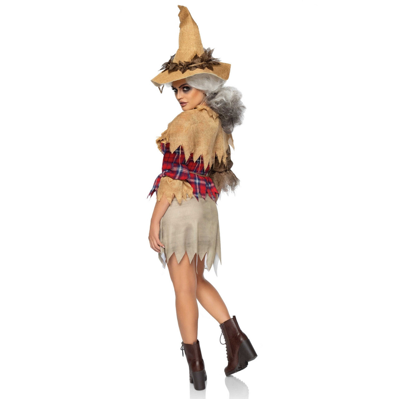 Op deze afbeelding zie je een Kostuums, van het merk Leg Avenue. Iets Te Veel Kraaien Op Deze Vogelverschrikker Vrouw Kostuum
