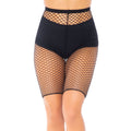 Shorts Noirs Résille Années 80 Rockstar