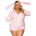 Knuffelzacht Konijntje Wobbelina Plus Size Vrouw Kostuum