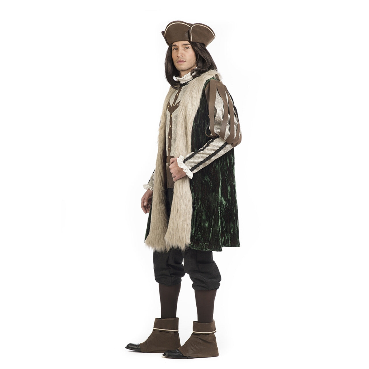 Op deze afbeelding zie je een Kostuums, van het merk Limit. Ontdekkingsreiziger Amerika Christoffel Columbus Man Kostuum