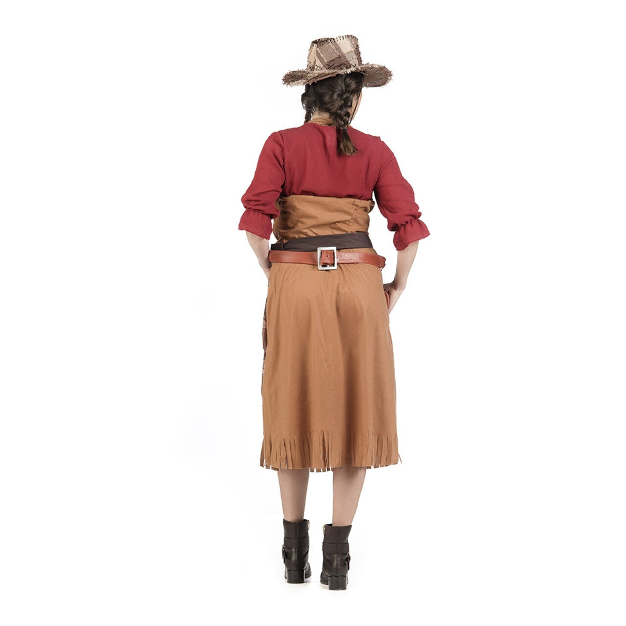 Op deze afbeelding zie je een Kostuums, van het merk Limit. Texaanse Cowgirl Sue Ellen Vrouw Kostuum